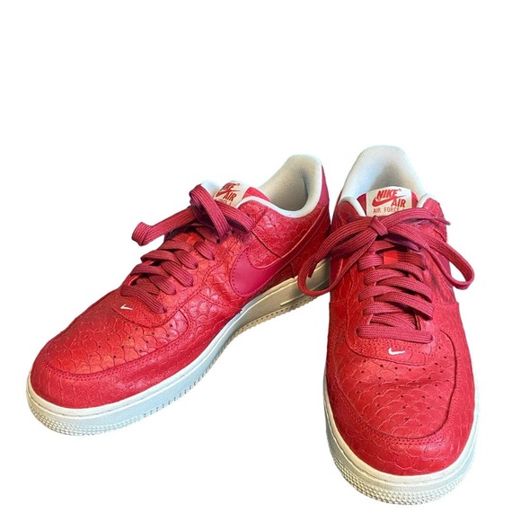 Nike Other - Nike Air Force 1 Red Dragon Sneakers 718152-606 Men's 9.5